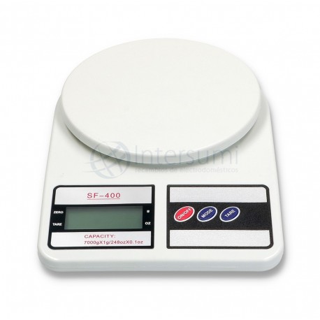 BÁSCULA DE COCINA DIGITAL PRECISIÓN DE 1 GR A 7 SCL000UN