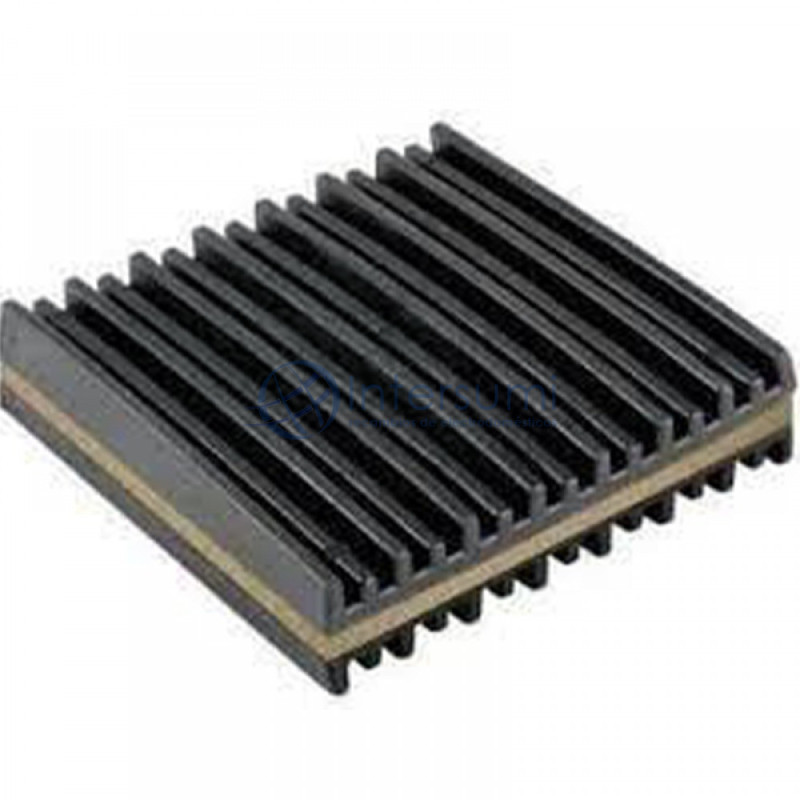 Tapis antivibratoire en caoutchouc 100X100 07UN0011