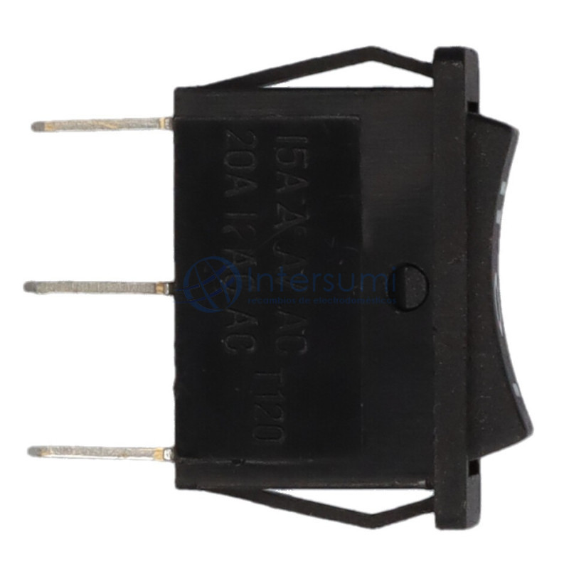 Interrupteur unipolaire mesures 27.3 x 12.4 14AG001