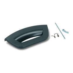 Ensemble poignée grise porte pour lave-linge Indesit C00286151