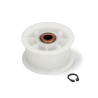Poulie tendeuse de courroie pour sèche-linge Haier 49046073
