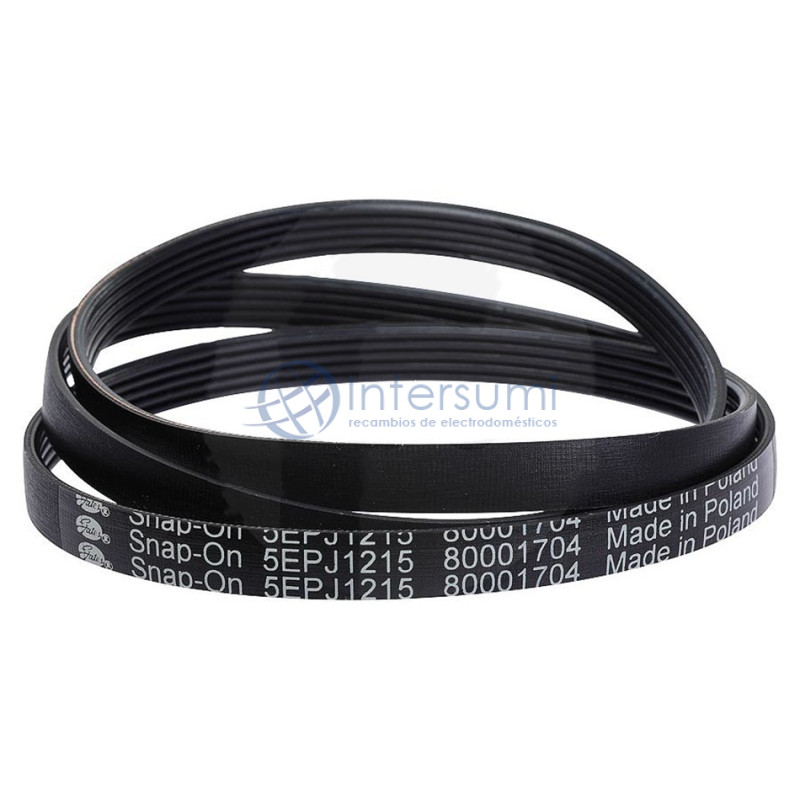 Courroie originale pour moteur lave-linge Candy 1215J5EL 80001704