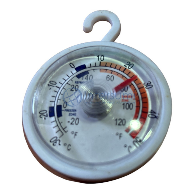 THERMOMÈTRE POUR RÉFRIGÉRATEUR ET TEMPÉRATURE AMBIANTE DE -20 ºC À +50 ºC UNIVERSEL 25FR0456R