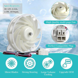 MOTEUR VENTILATEUR ÉVAPORATEUR POUR RÉFRIGÉRATEUR SAMSUNG DA31-00334C