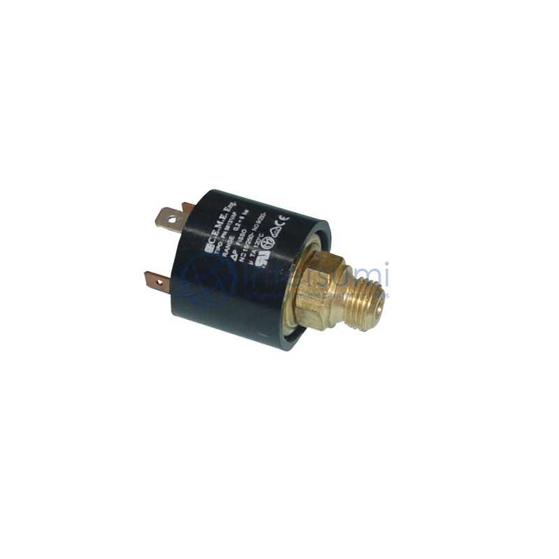 Pressostat nettoyeur vapeur universel 1/8 avec micro 2,5 bar 49AQ056