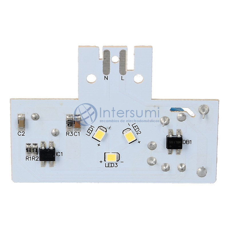 CARTE LED RÉFRIGÉRATEUR WHIRLPOOL C00345689