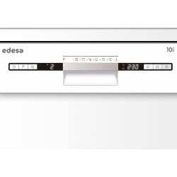 LAVAVAJILLAS EDESA LIBRE INSTALACIÓN EDW 4710 WH, ANCHO DE 45 CM, 8 PROGRAMAS 926270328