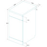 LAVE-VAISSELLE EDESA POSE LIBRE EDW 4710 WH, LARGEUR 45 CM, 8 PROGRAMMES 926270328