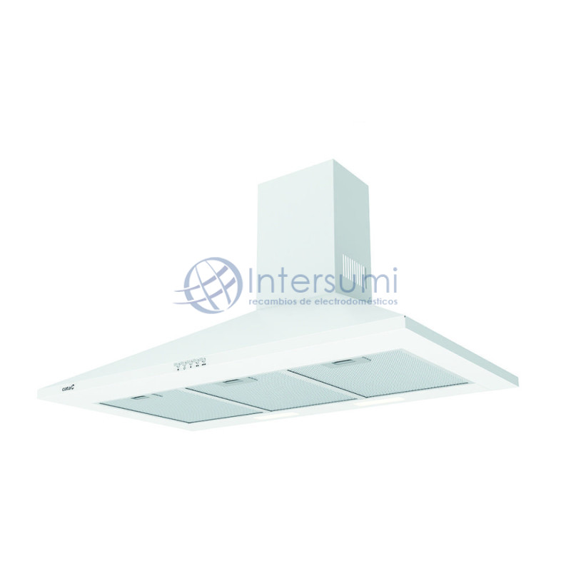 HOTTE DÉCORATIVE MURALE CATA, OMEGA 900 WH 02004010