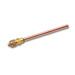 OBUS DE CHARGE POUR RÉFRIGÉRATEUR 1/4″ AVEC TUBE DE 100 MM 25FR818