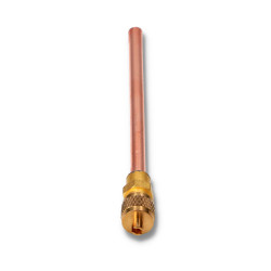 OBUS DE CHARGE POUR RÉFRIGÉRATEUR 1/4″ AVEC TUBE DE 100 MM 25FR818