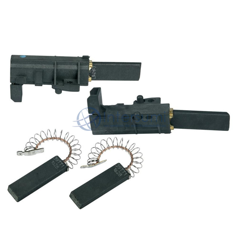 JEU DE 2 CHARBONS POUR MOTEUR LAVE-LINGE BOSCH 00639025