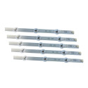 KIT 5 TIRAS LED LCD PANASONIC, TELEFUNKEN, VESTEL 23294089