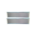 CONJUNTO DE 2 FILTROS METÁLICOS PARA CAMPANA CATA, NODOR 02825273