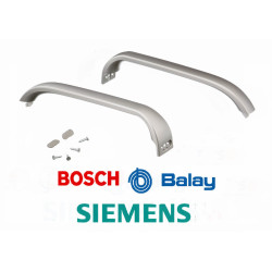 Poignée réfrigérateur Bosch grise 2 unités 00369551