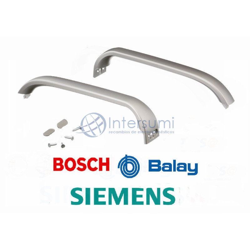 Poignée réfrigérateur Bosch grise 2 unités 00369551