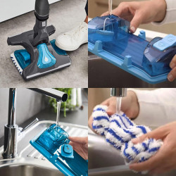 TÊTE BROSSE ASPIRATEUR ROWENTA, TEFAL, AQUA HEAD AVEC 2 LINGETTES ZR009600