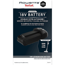 BATERÍA ORIGINAL ASPIRADORA ROWENTA, TEFAL 18V X-FORCE ZR009703