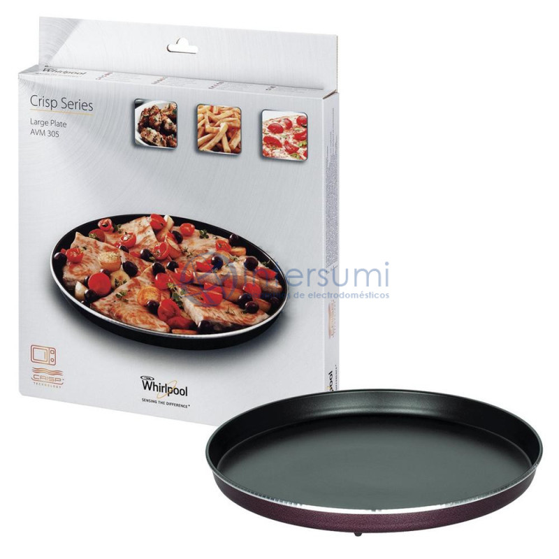 PLAT CRISP POUR FOUR ET MICRO-ONDES WHIRLPOOL 480131000085