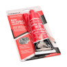 Colle mastic pour porte vitrée de four, résistante aux températures extrêmes de -62 °C à 315 °C, noire 10800