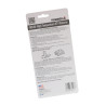 Colle mastic pour porte vitrée de four, résistante aux températures extrêmes de -62 °C à 315 °C, noire 10800
