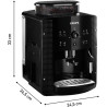 Krups Roma EA810870 - Cafetera superautomática, molinillo cónico de metal, con selección e intensidad de café, Boquilla vapor, 2