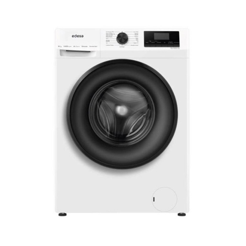 Edesa EWF-8402 WH - Lavadora de Carga Frontal 8 Kg 1400 Rpm Clase A Blanca 925270571