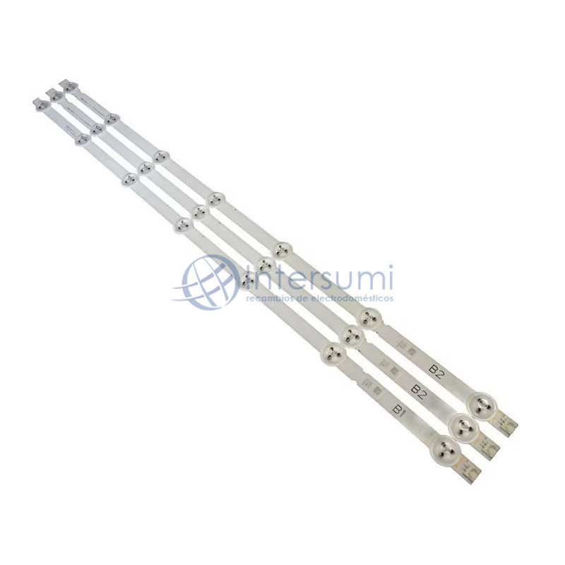 KIT BANDES LED TV LG AGF78399701, B1 (1 bande) et B2 (2 bandes)