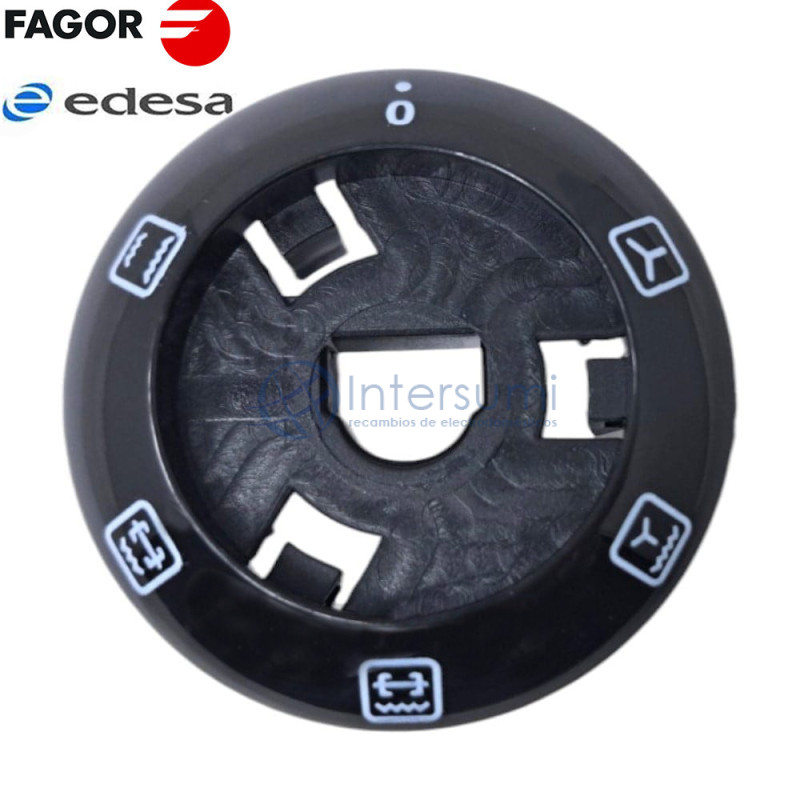 BOUTON FAGOR 5 FONCTIONS NOIR C20K014B5