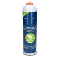 GAZ RÉFRIGÉRANT ALTERNATIF R12, R134A, R1234YF 100 % ORGANIQUE 25FR0469