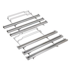 RAILS TÉLESCOPIQUES TROIS NIVEAUX POUR FOUR BOSCH, SIEMENS 17001179
