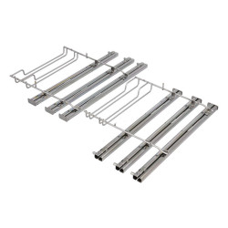 RAILS TÉLESCOPIQUES TROIS NIVEAUX POUR FOUR BOSCH, SIEMENS 17001179