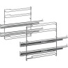 KIT RAILS TÉLESCOPIQUES DEUX NIVEAUX POUR FOUR BOSCH, SIEMENS 17002064