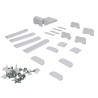 KIT PIEZAS DE FIJACION FRIGORÍFICO INCORPORADO CANDY, DELONGHI, HAIER... 70001294