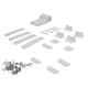 KIT PIEZAS DE FIJACION FRIGORÍFICO INCORPORADO CANDY, DELONGHI, HAIER... 70001294