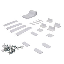 KIT PIÈCES FIXATION POUR RÉFRIGÉRATEUR ENCASTRABLE CANDY, DELONGHI, HAIER 70001294