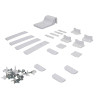 KIT PIEZAS DE FIJACION FRIGORÍFICO INCORPORADO CANDY, DELONGHI, HAIER... 70001294
