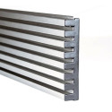 REJILLA DE VENTILACIÓN 8 VARILLAS INOX 90 CM REJI8INOX90