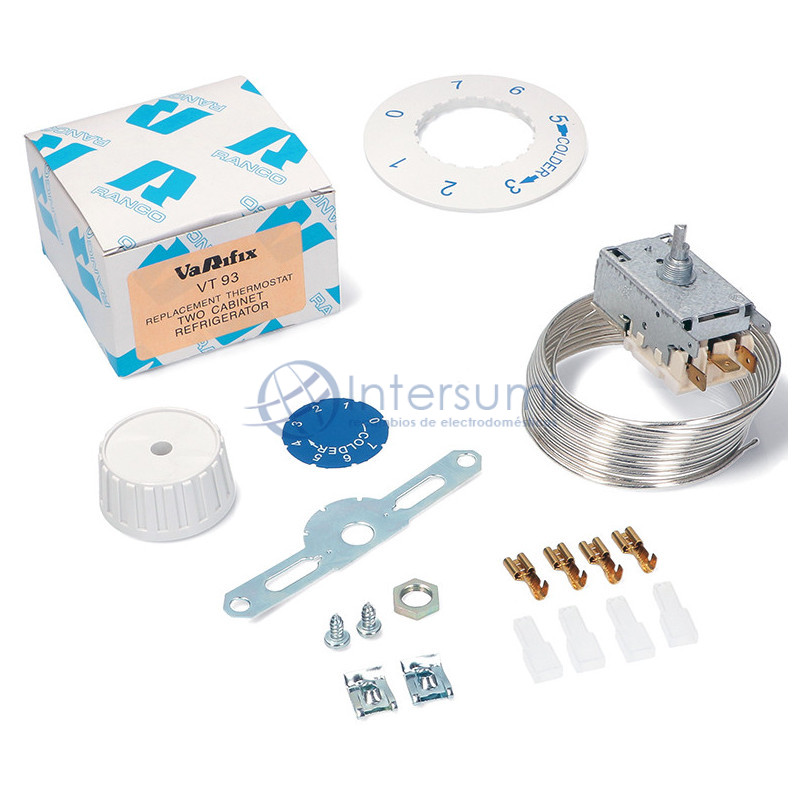 Thermostat réfrigérateur deux portes Ranco VT93, 3000mm 27FR257