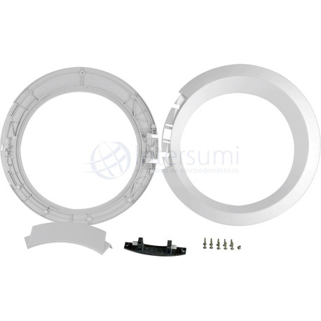 KIT MONTAJE AROS PUERTA DE ESCOTILLA LAVADORA BOSCH, SIEMENS 11002602