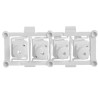 PANNEAU DE BOUTONS 4 POUSSOIRS LAVE-LINGE SMEG, VESTEL, BUSH 696412018
