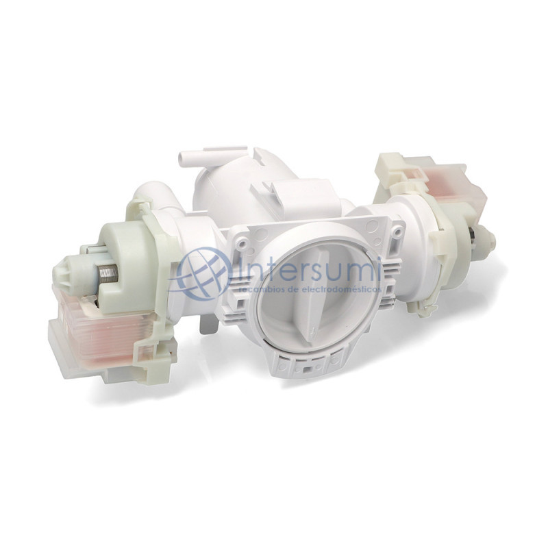 DOUBLE POMPE VIDANGE POUR LAVE-LINGE FAGOR, EDESA, F-2810, F8210 AS0016022