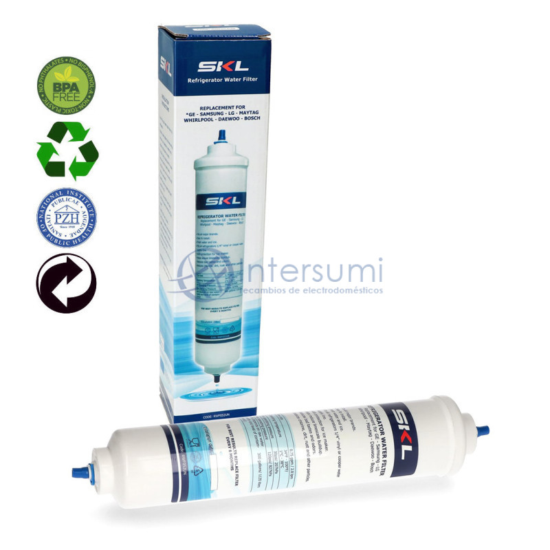 FILTRE EAU RÉFRIGÉRATEUR AMÉRICAIN SAMSUNG, LG, DAEWOO, FAGOR DA29-10105J