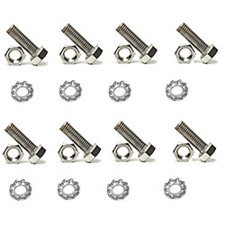 KIT VIS FIXATION CROISILLON LAVE-LINGE ROMMER, EDELWEISS 75RM0000