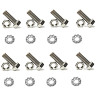 KIT TORNILLOS SUJECIÓN CRUCETA LAVADORA ROMMER, EDELWEISS. 75RM0000