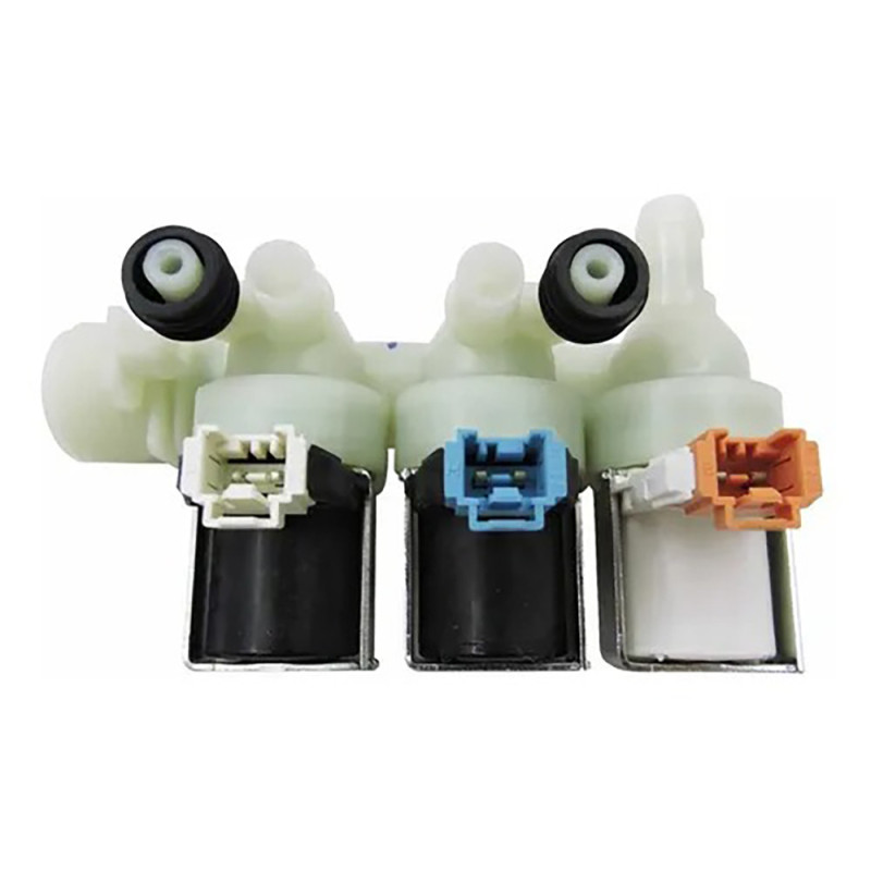 ELECTROVÁLVULA PARA LAVADORA ARISTON, INDESIT, WHIRLPOOL 3 VÍAS 62AR3005