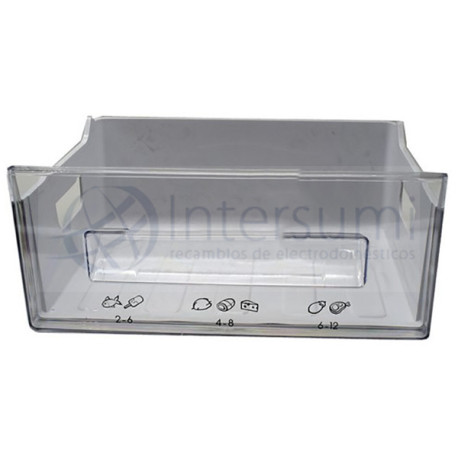 CAJÓN CONGELADOR SUPERIOR E INTERMEDIO PARA FRIGORÍFICO CANDY 43009127