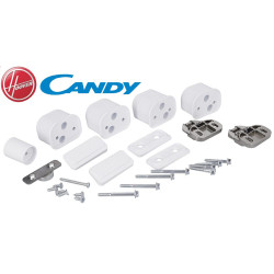 Kit charnière porte lave-linge intégré Candy, Hoover, Teka 43013964