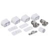 Kit charnière porte lave-linge intégré Candy, Hoover, Teka 43013964