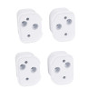 Kit charnière porte lave-linge intégré Candy, Hoover, Teka 43013964